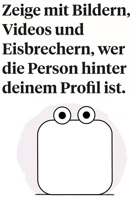 Hinge lustige Icons und Emojis